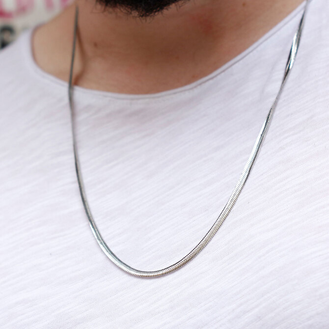 Özel Tasarım Paslanmaz Çelik Erkek Kolye - Tesbihcibaba