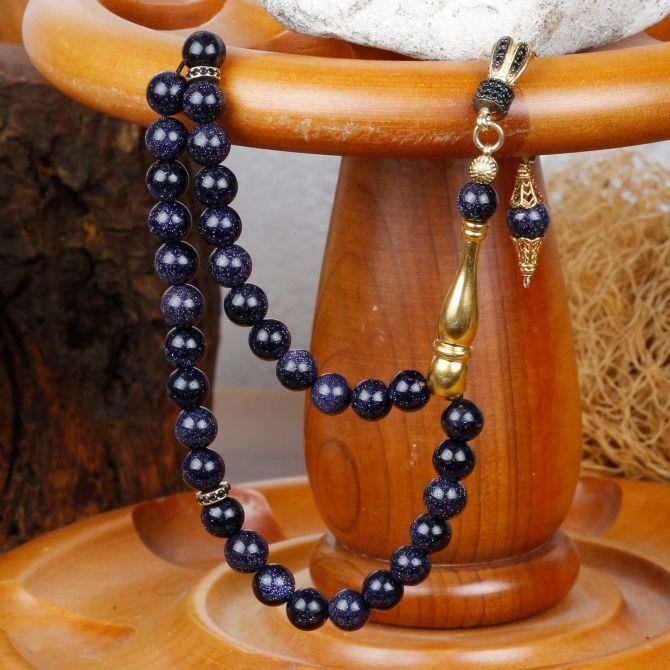 Özel Yapım Gümüş İmame Yıldıztaşı Tesbih - Tesbihcibaba