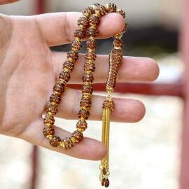 Özel Tasarım Zirkon İşlemeli Gümüş Tesbih - 2