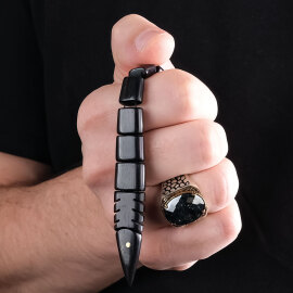 Özel Üretim Mini Boy Koleksiyonluk Balık Tesbih - 2