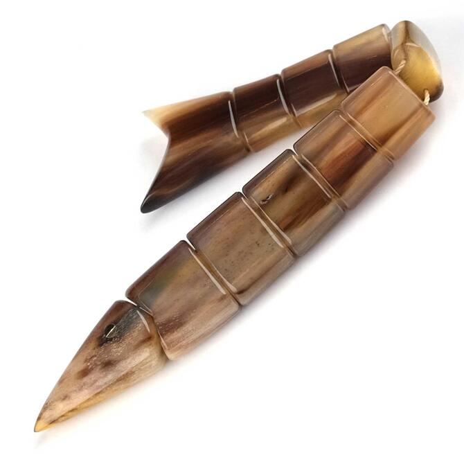 Özel Üretim Usta İşi Koç Boynuzu Balık Tesbih - Tesbihcibaba