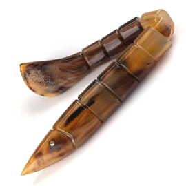  Usta İşi Koç Boynuzu Balık Tesbih - 1