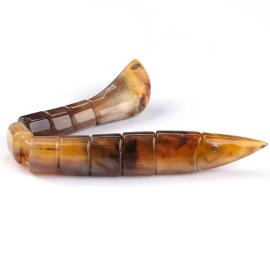  Usta İşi Koç Boynuzu Balık Tesbih - 3