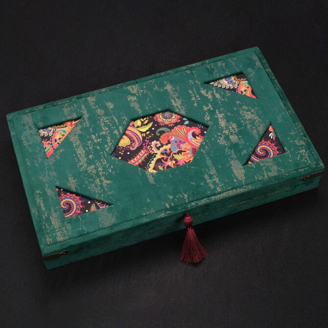 Premium Class 5'li Kadife Tesbih Kutusu - Tesbihcibaba