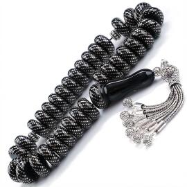 Premium Class Eşsiz Nebii Model Erzurum Oltu Taşı Tesbih - Tesbihcibaba