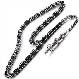 Premium Usta İşçilik Erzurum Oltu Taşı Tesbih - 1