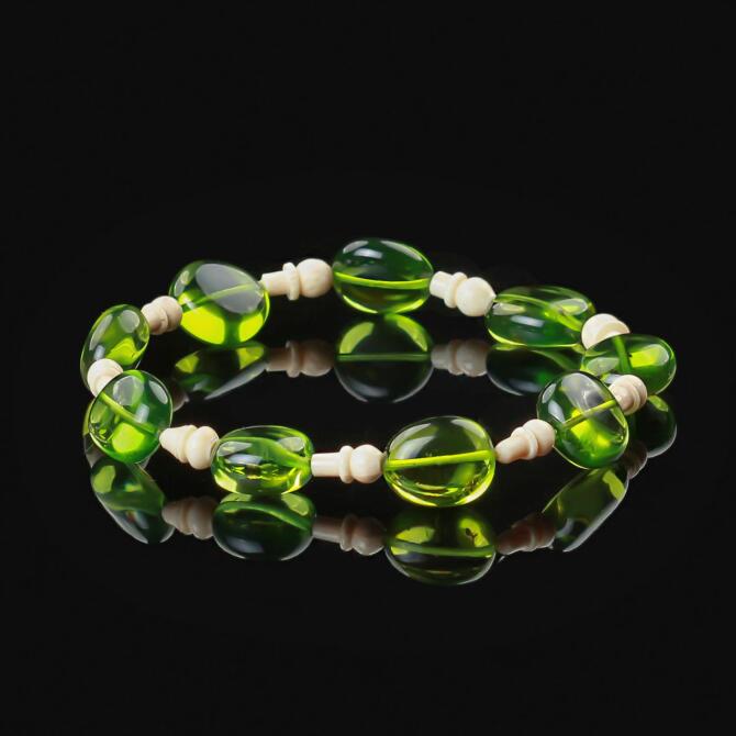 Pretentius Tasarım Karayip Damla Kehribar Bileklik - Tesbihcibaba