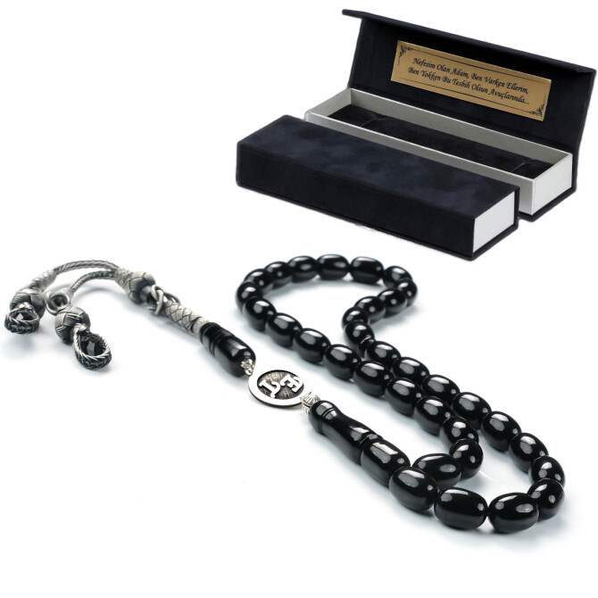 Racon Model Kişiye Özel Kazaz Kamçılı Tesbih - Tesbihcibaba