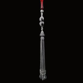 Sancak Model Gümüş Tesbih Püskülü - 2