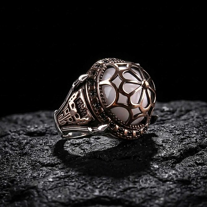 Seljuk Special Yapım Silver Ring
