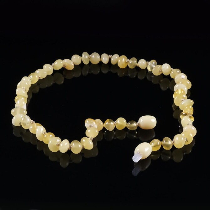 Certified Natural Amber Baby Diş Necklace