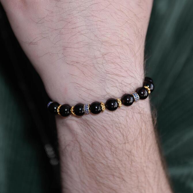 Sertifikalı Orjinal Granat Lal Taşı Bileklik - Tesbihcibaba