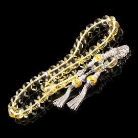 Sinek Fosilli İmamesiyle Su Damlası Kehribar Tesbih - 3