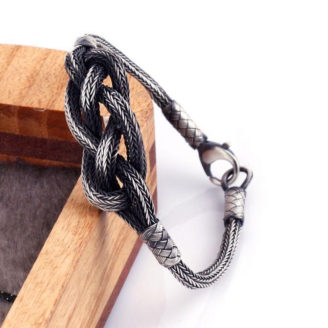 Sonsuzluk Örgüsü Trabzon Kazaziye Bileklik - Tesbihcibaba