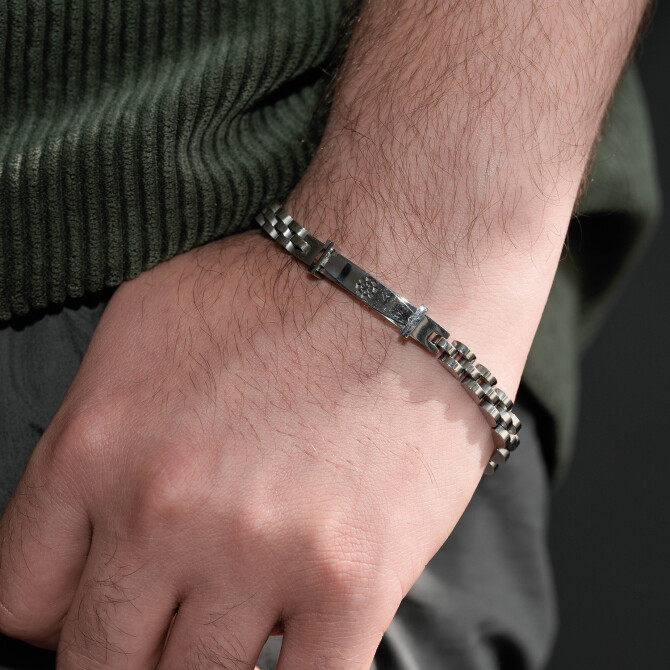 Tarzını Yansıt-Şık Paslanmaz Çelik Bileklik - Tesbihcibaba