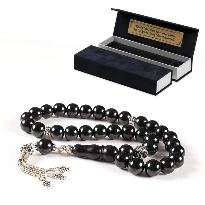 Tesbihinin Danesi Olayım-Sade Oltu Taşı Tesbih - Tesbihcibaba