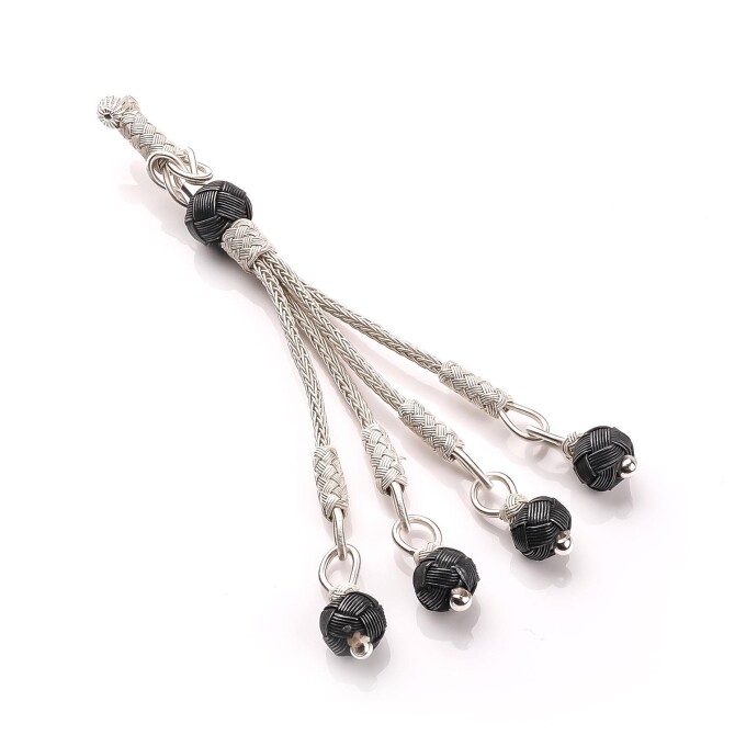 Trabzon İşi Özel Tasarım Kazaz Tesbih Püskülü - Tesbihcibaba