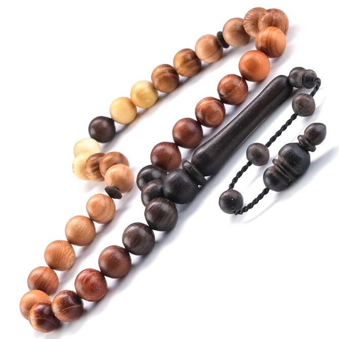 Tropical Mix Misket Ağaç Tesbih - Tesbihcibaba