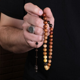 Tropical Mix Misket Ağaç Tesbih - 2