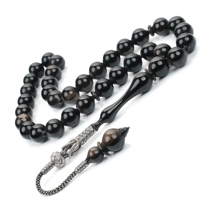 Usta İşi Havşa Delim Koleksiyonluk Yak Boynuzu Tesbih - Tesbihcibaba