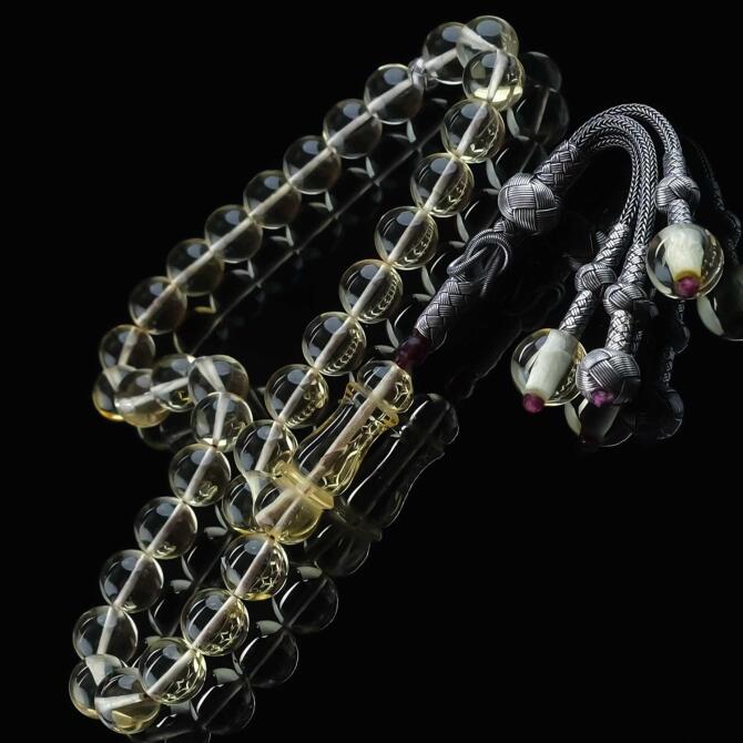 Usta İşi Kazaz Su Damlası Has Kehribar Tesbih - Tesbihcibaba