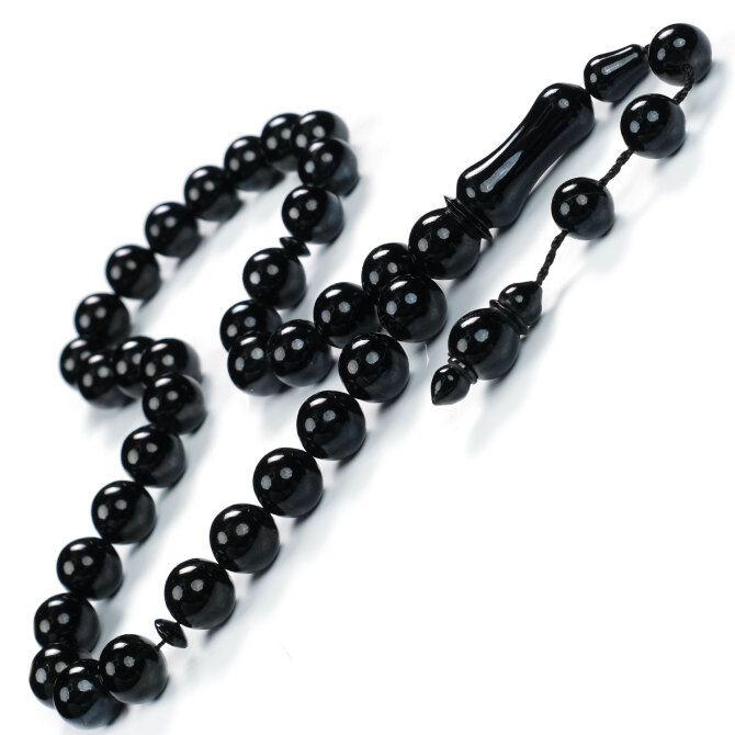 Usta İşi Küre Kesim Erzurum Oltu Taşı Tesbih - Tesbihcibaba