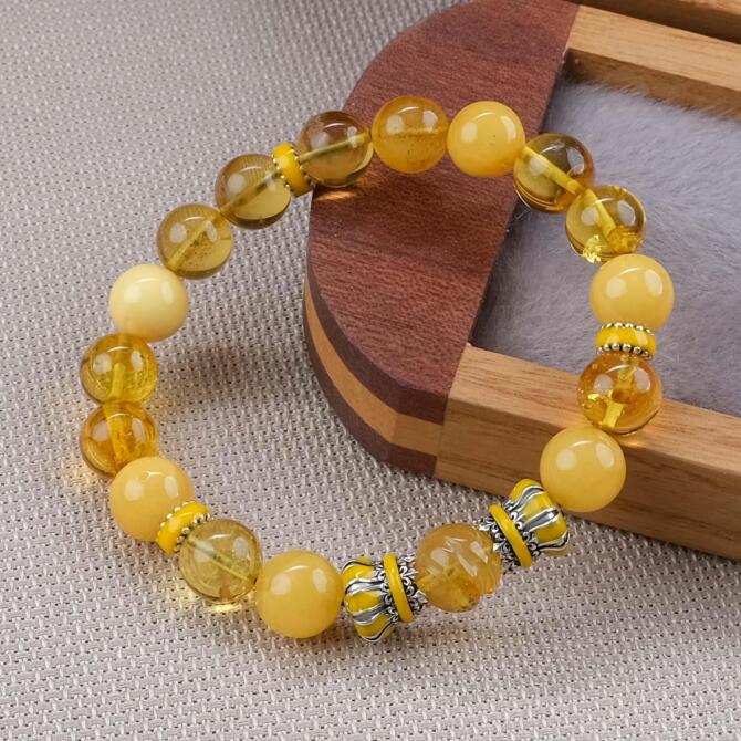 Wrong Bracelet Amber Old Class Damla Kehribar Bileklik - Tesbihcibaba