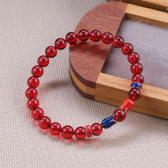 Wrong Bracelet Amber Yakut Damla Kehribar Bileklik - Tesbihcibaba