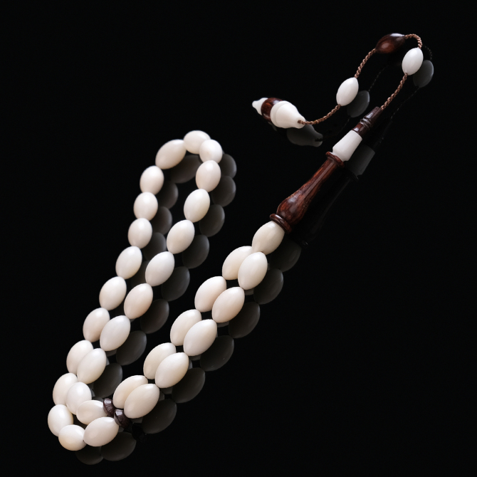 Yılan Ağacı İmamesiyle Özel Yapım Narçıl Tesbih - Tesbihcibaba