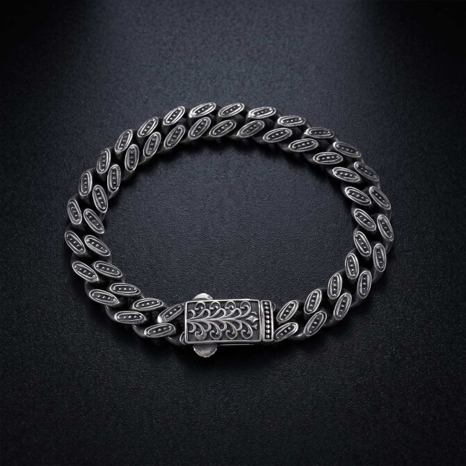 Youth Fashion Snake Cobra 925K Gümüş Bileklik - Tesbihcibaba