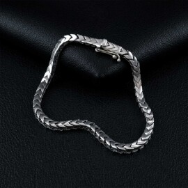 Youth Fashion Watersnake 925K Gümüş Bileklik - 1