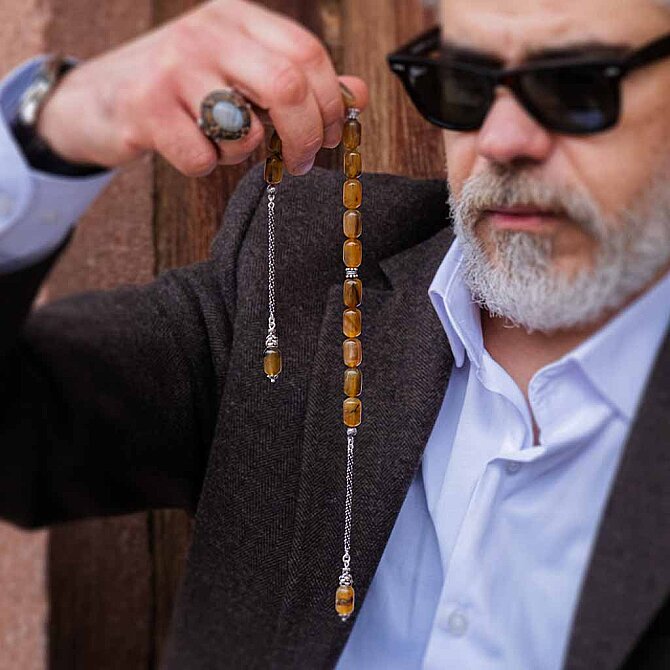 Zaza Model Koç Boynuzu Tesbih - Tesbihcibaba