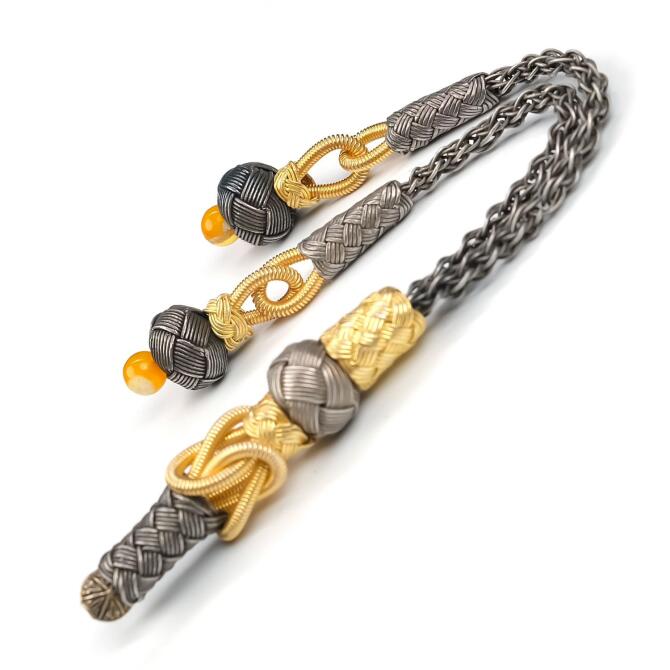 Zincir Örme Kazaz Tesbih Püskülü - Tesbihcibaba