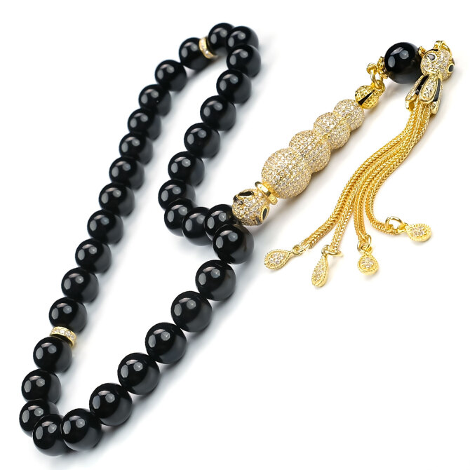 Zirkon Tasarım Erzurum Oltu Taşı Tesbih - Tesbihcibaba